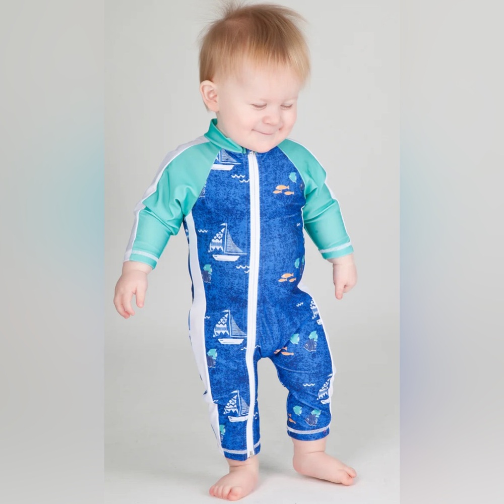 Swimzip full body rash guard, size 3t/4t NWT